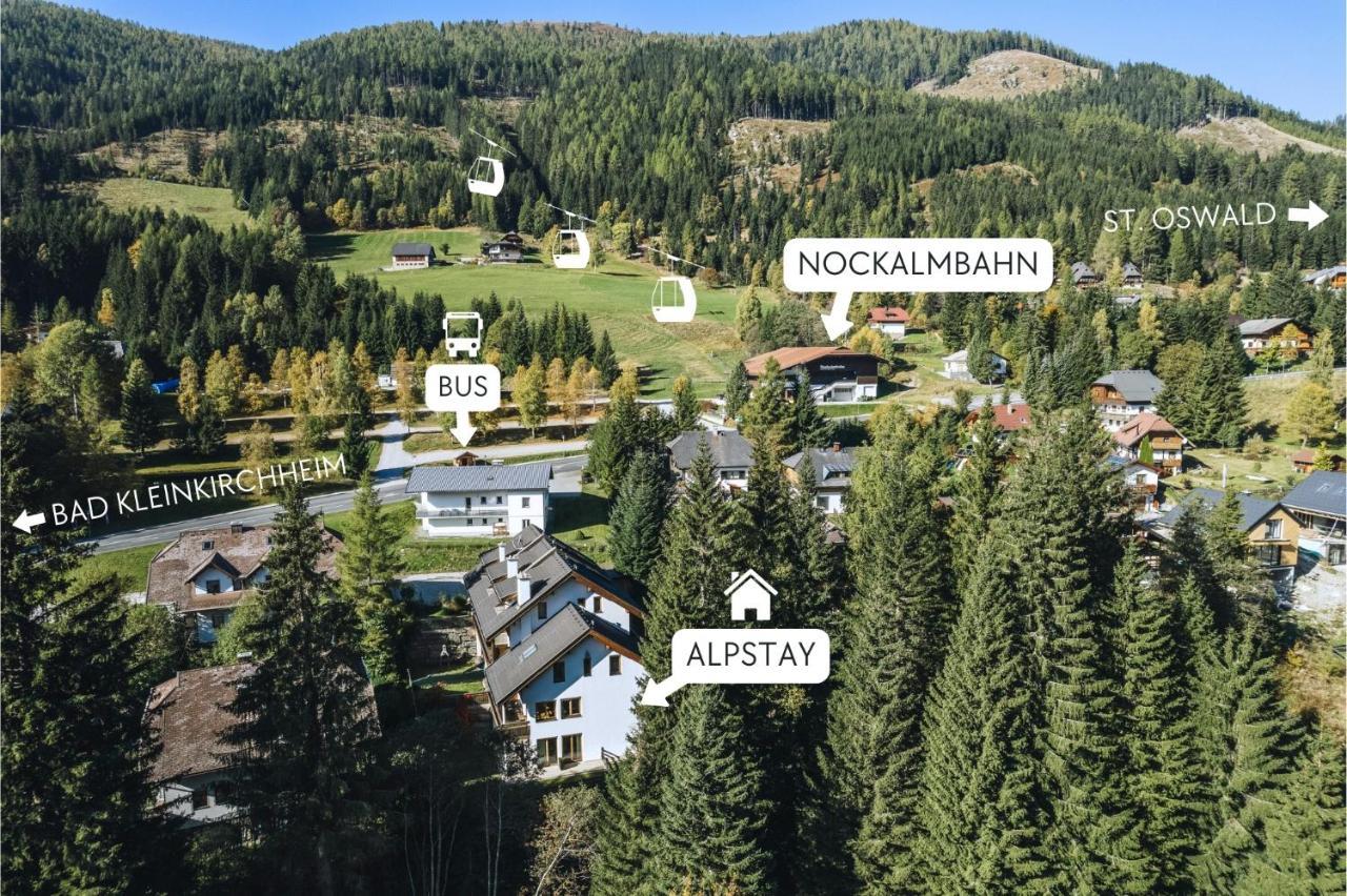 Alpstay "Eulennest" - Kaernten Card Sommer Inklusive Bad Kleinkirchheim Buitenkant foto
